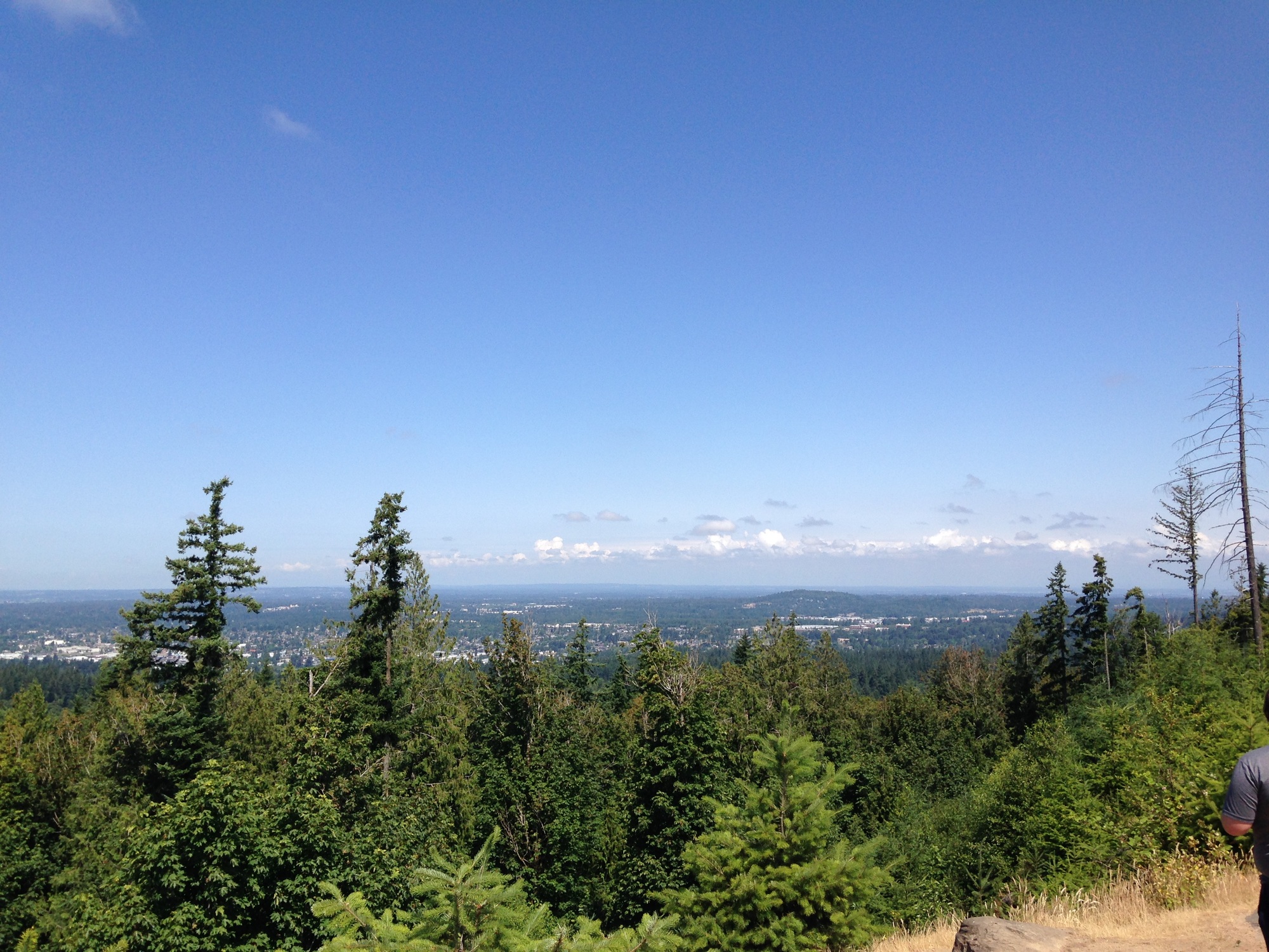 View from the Ridge Trail Galbraith Mountain